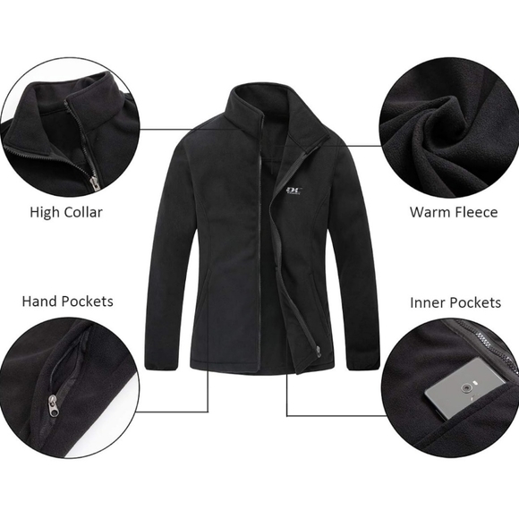 3-In- 1 Weatherproof Winter Coat. Black. Size Large. New With Tags - Picture 11 of 15